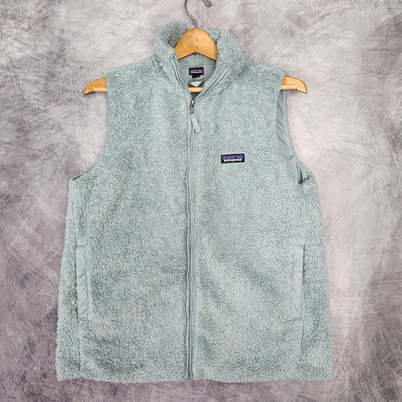 Patagonia Jackets & Blazers - Patagonia Womens Los Gatos Fleece Vest M Medium Thermal Blue Full Zip 25217 FA24